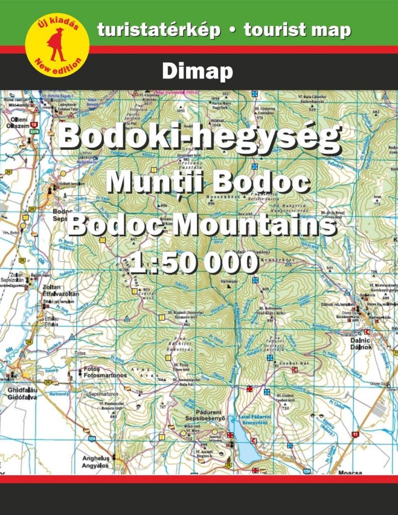 Bodoki-hegység térkép (letölthető változat)