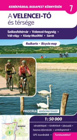 Velencei-tó és térsége kerékpáros térkép